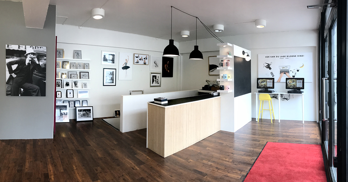 Fotostudio i Asker – innvendig, hovedrom
