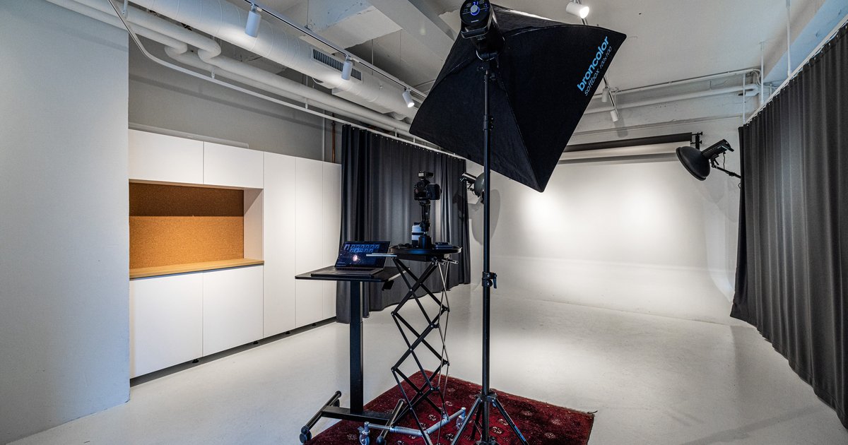 Fotograf i Oslo sentrum – innvendig studio